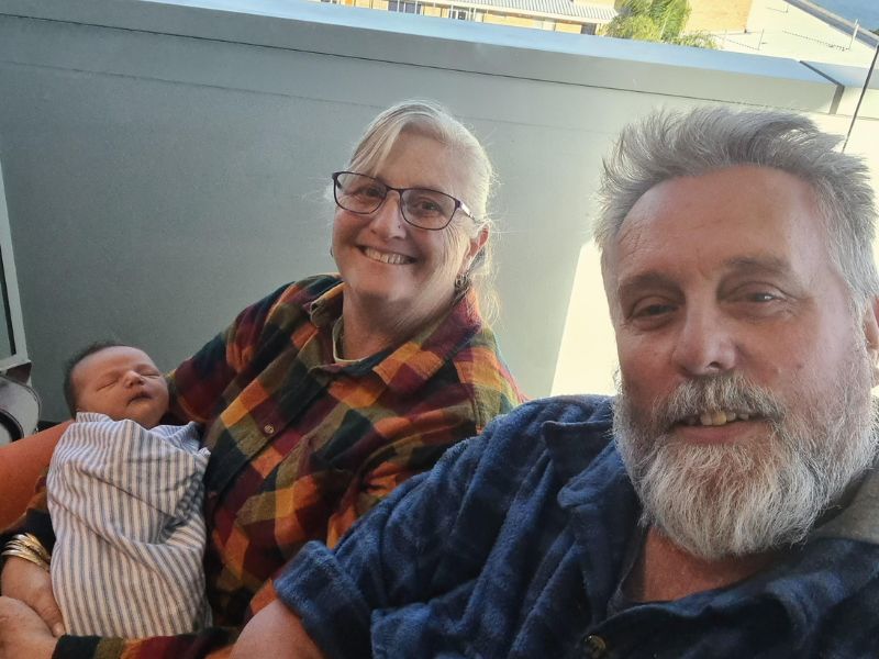 Robert Spender IT Grandfather with grandchild